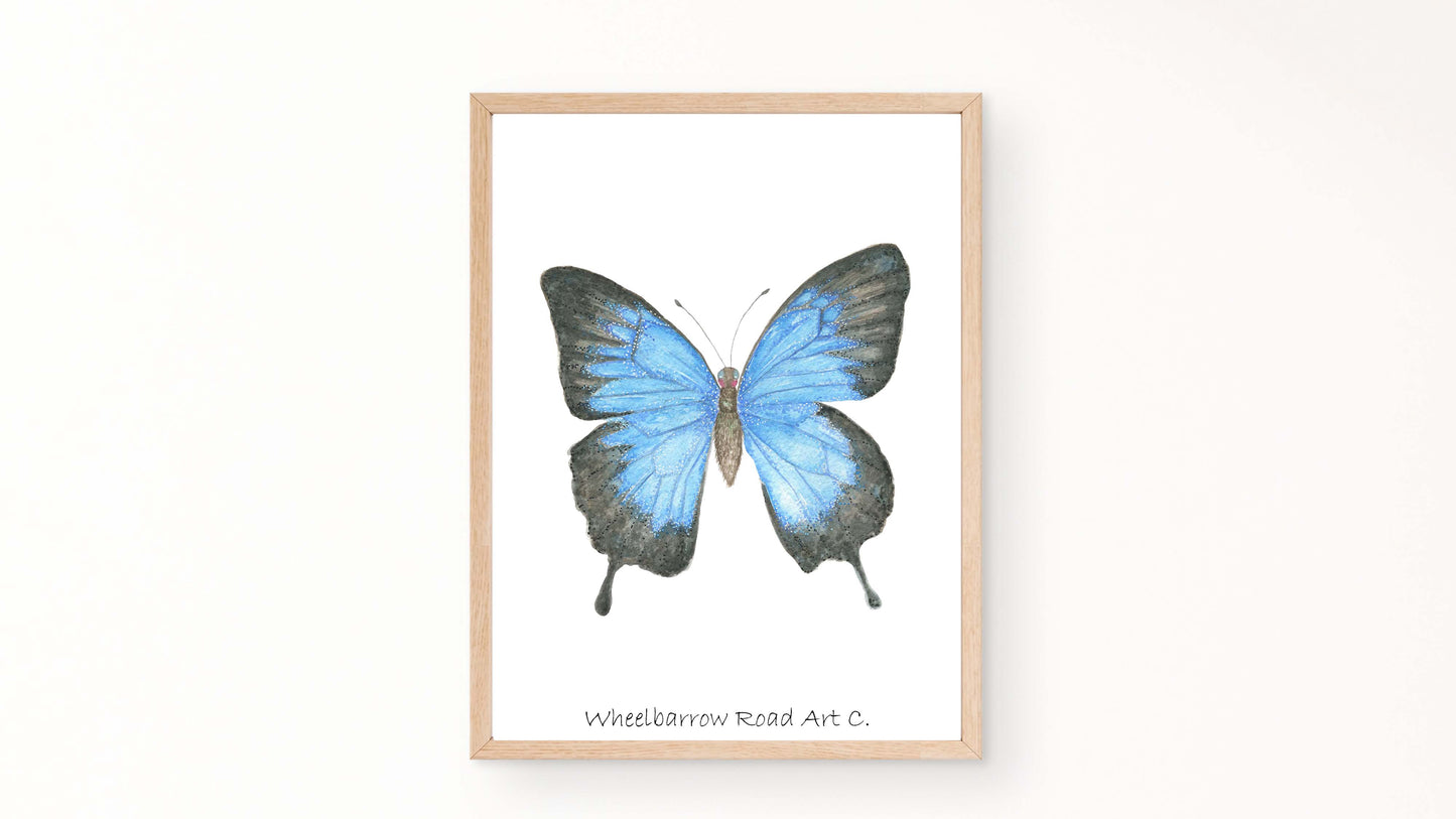 ULYSSES BUTTERFLY NURSERY PRINT