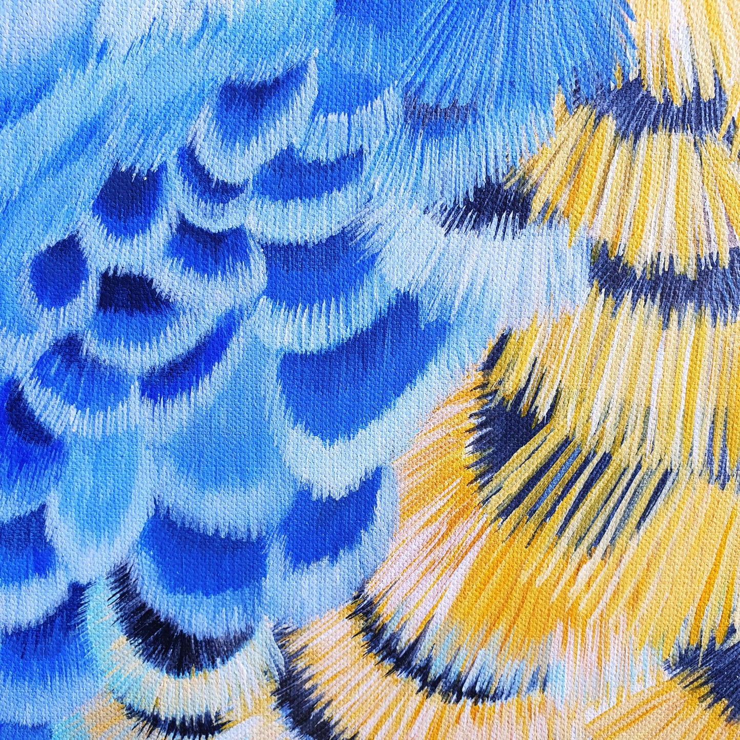 "Pale Beauty" Original Pale-Headed Rosella Painting