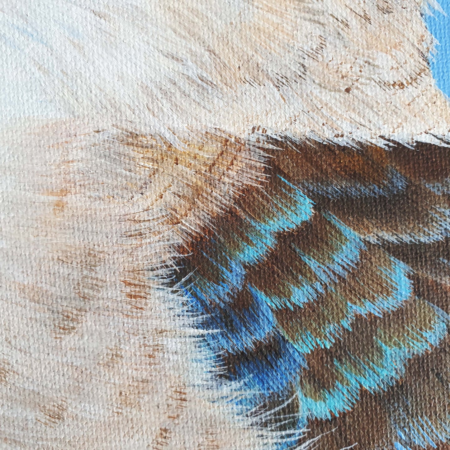 Mini Kookaburra painting