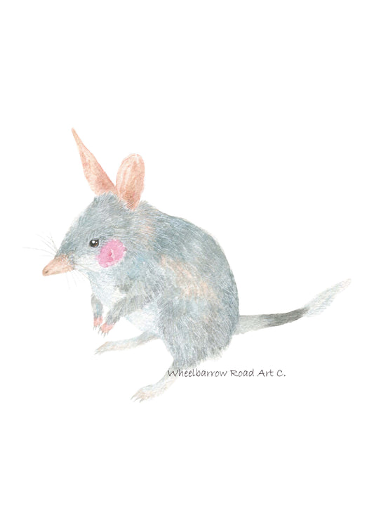 BILBY NURSERY PRINT