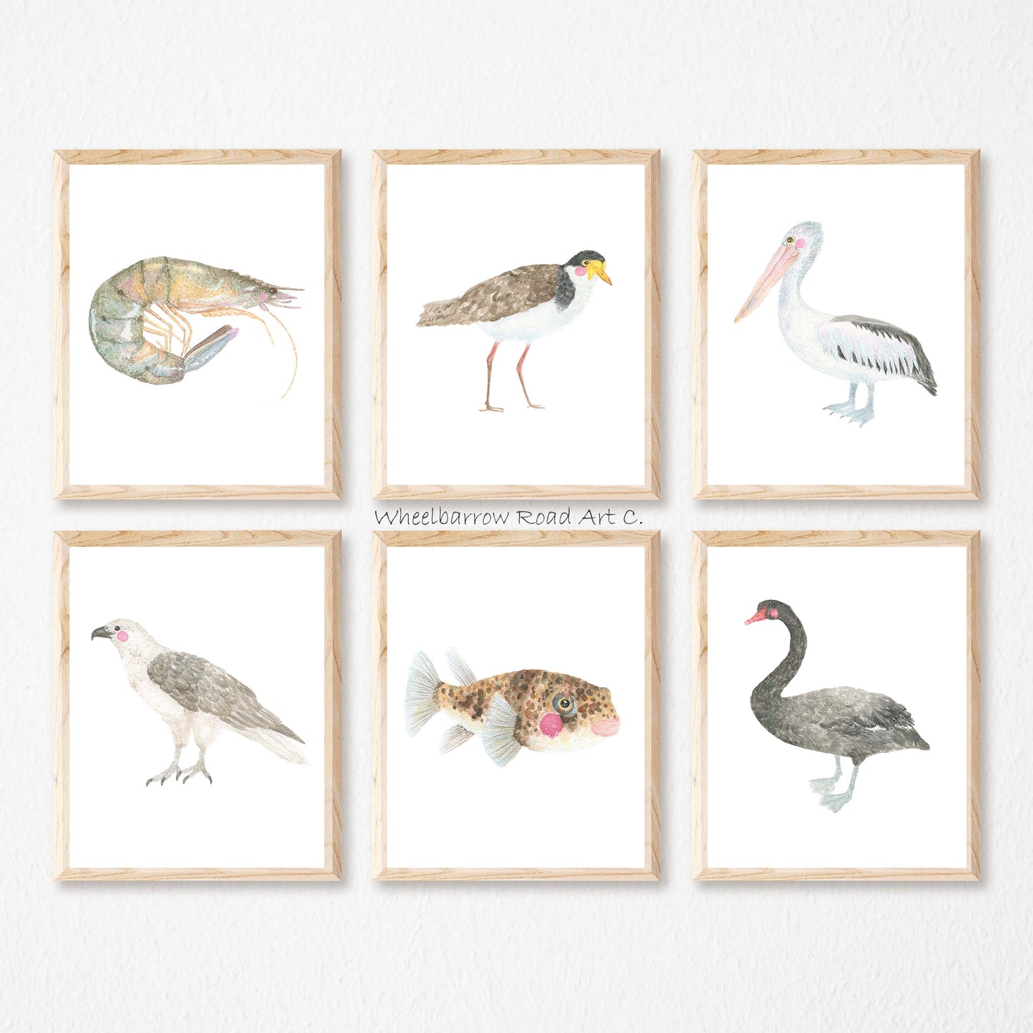 PELICAN NURSERY PRINT
