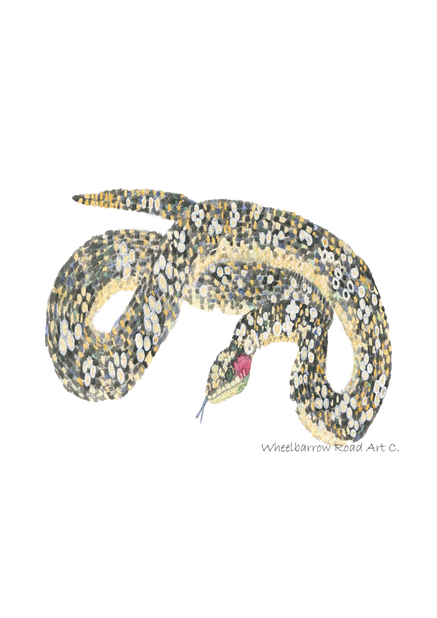 PYTHON NURSERY PRINT