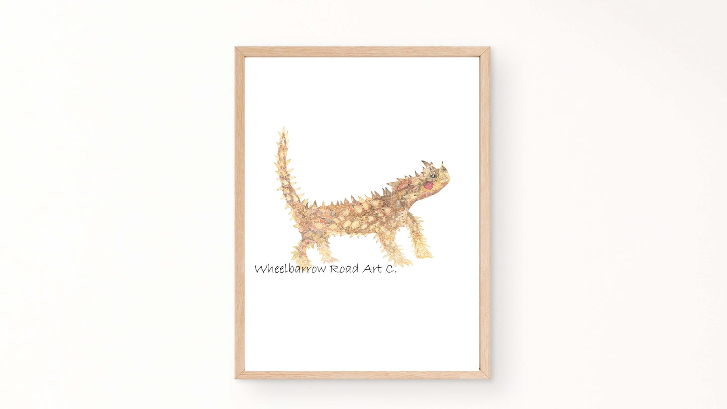 THORNY DEVIL NURSERY PRINT